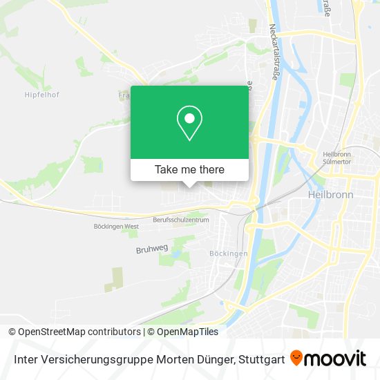 Inter Versicherungsgruppe Morten Dünger map