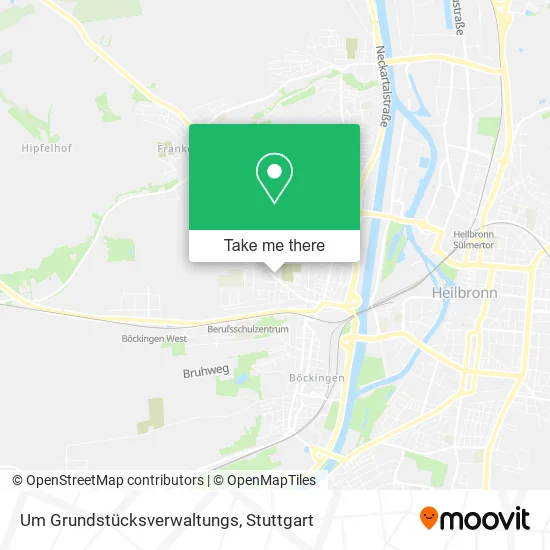 Карта Um Grundstücksverwaltungs