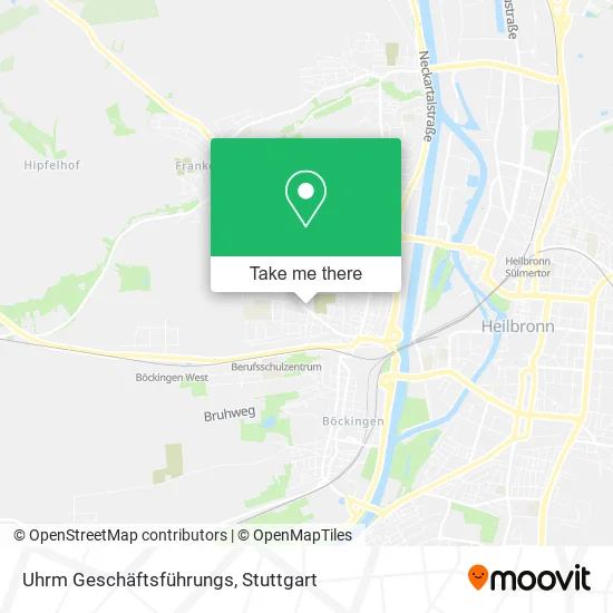 Карта Uhrm Geschäftsführungs