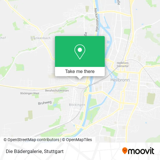 Карта Die Bädergalerie
