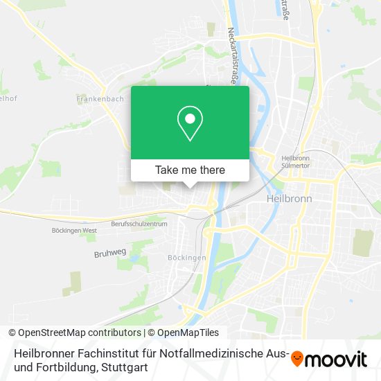 Heilbronner Fachinstitut für Notfallmedizinische Aus- und Fortbildung map