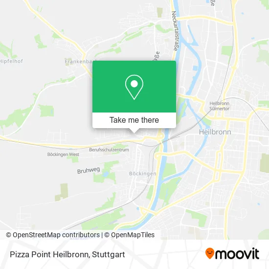 Карта Pizza Point Heilbronn
