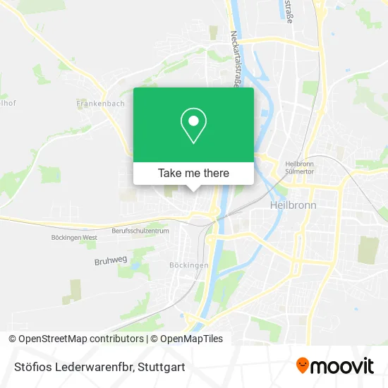 Карта Stöfios Lederwarenfbr