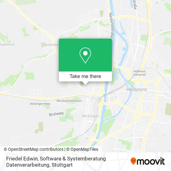 Карта Friedel Edwin, Software & Systemberatung Datenverarbeitung