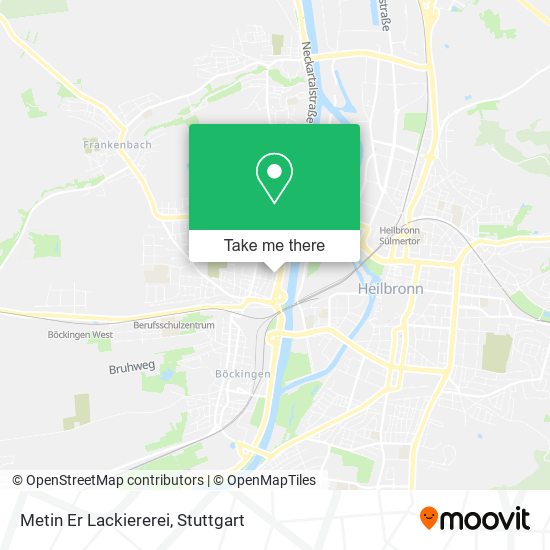 Metin Er Lackiererei map