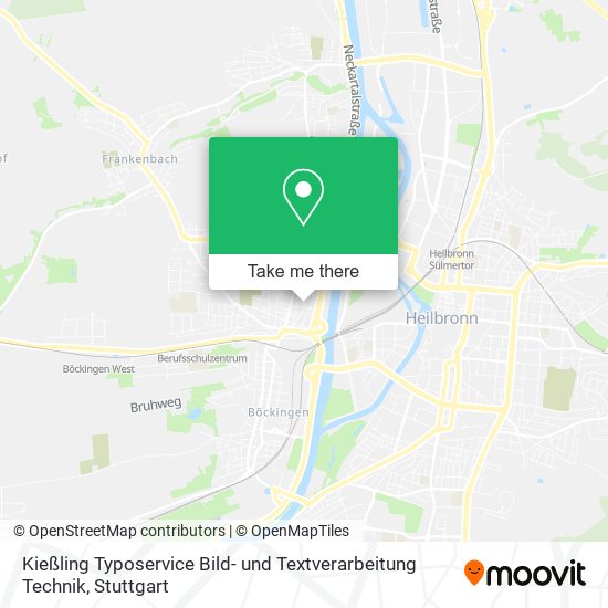 Карта Kießling Typoservice Bild- und Textverarbeitung Technik