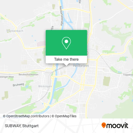 Карта SUBWAY