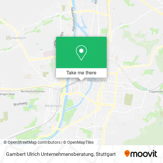 Карта Gambert Ulrich Unternehmensberatung