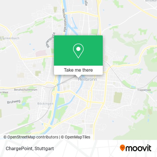 ChargePoint map