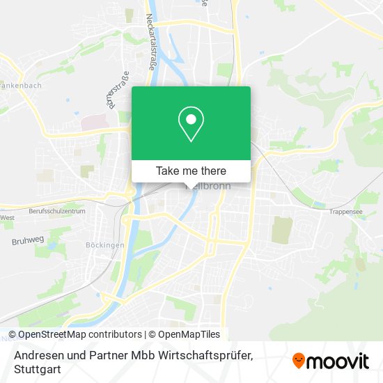 Andresen und Partner Mbb Wirtschaftsprüfer map