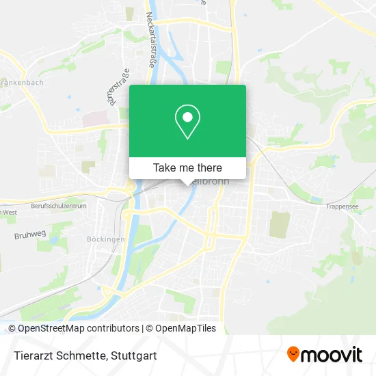 Карта Tierarzt Schmette