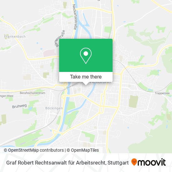 Graf Robert Rechtsanwalt für Arbeitsrecht map