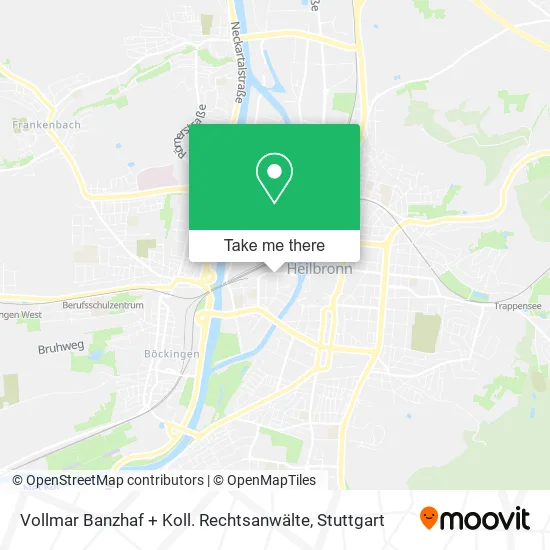 Карта Vollmar Banzhaf + Koll. Rechtsanwälte