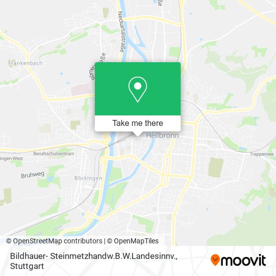 Bildhauer- Steinmetzhandw.B.W.Landesinnv. map