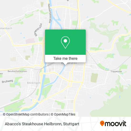 Карта Abacco's Steakhouse Heilbronn