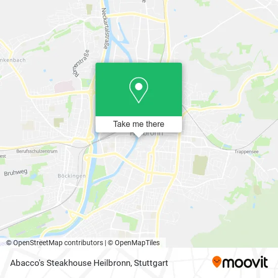 Карта Abacco's Steakhouse Heilbronn