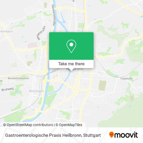Карта Gastroenterologische Praxis Heilbronn