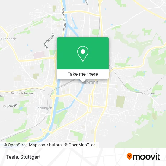 Карта Tesla