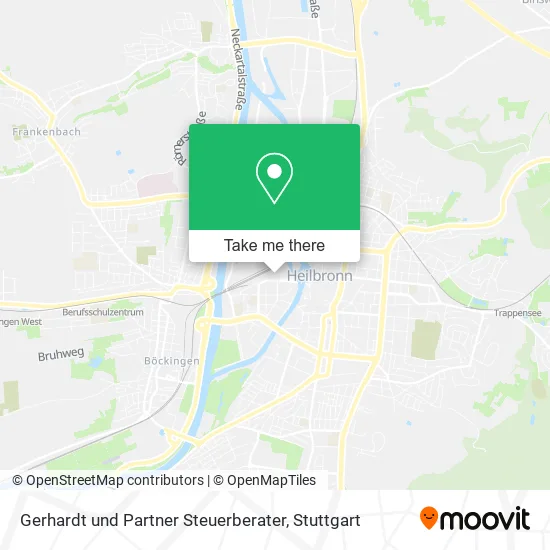 Карта Gerhardt und Partner Steuerberater