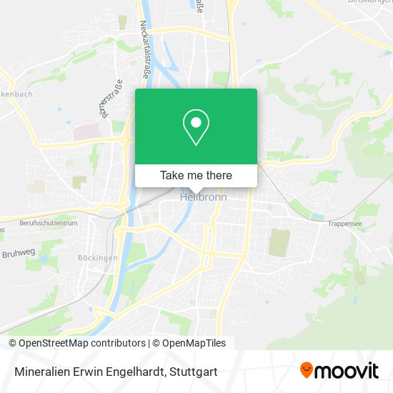Карта Mineralien Erwin Engelhardt