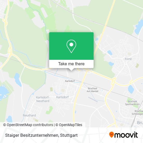 Карта Staiger Besitzunternehmen