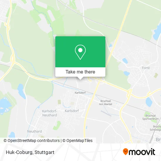 Карта Huk-Coburg