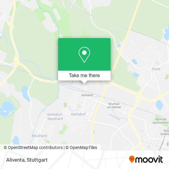 Карта Aliventa