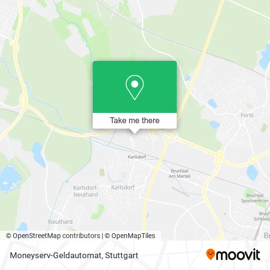 Карта Moneyserv-Geldautomat