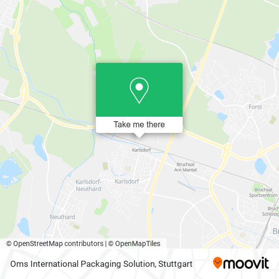 Oms International Packaging Solution map