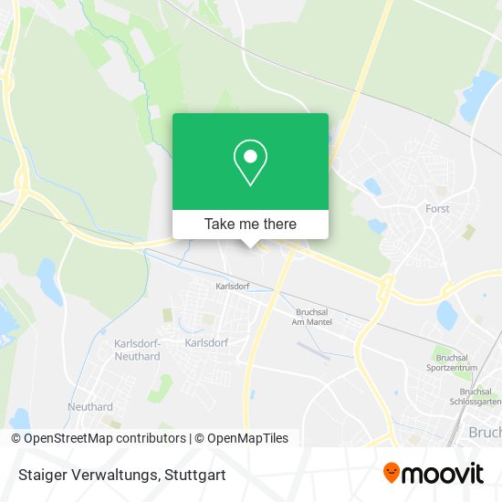 Staiger Verwaltungs map