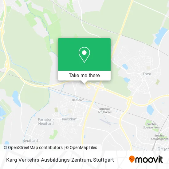 Карта Karg Verkehrs-Ausbildungs-Zentrum