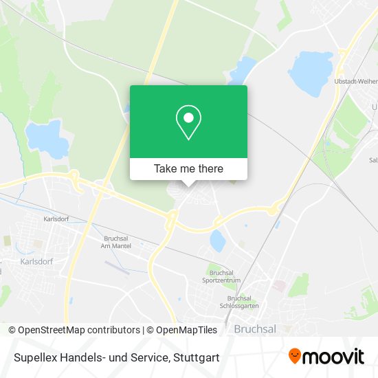 Карта Supellex Handels- und Service