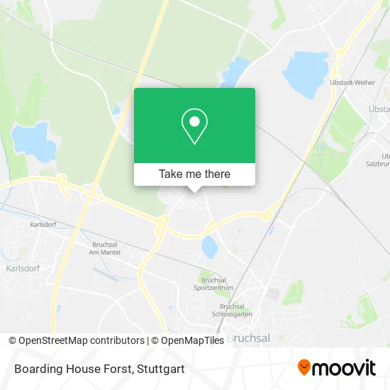 Карта Boarding House Forst