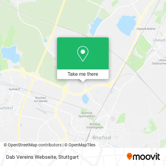 Карта Dab Vereins Webseite
