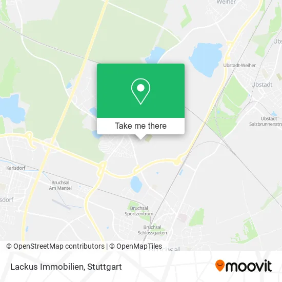Карта Lackus Immobilien