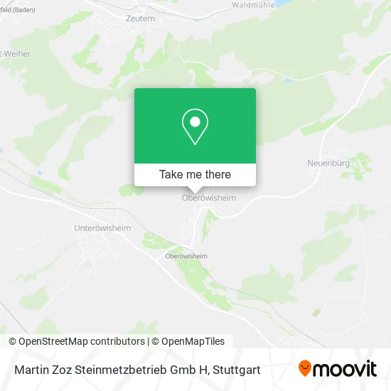 Карта Martin Zoz Steinmetzbetrieb Gmb H