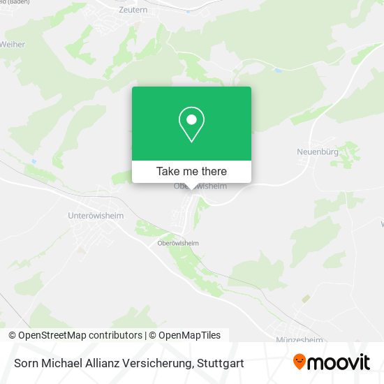 Карта Sorn Michael Allianz Versicherung