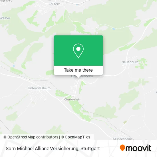 Карта Sorn Michael Allianz Versicherung