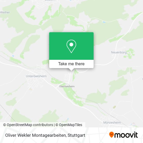 Oliver Wekler Montagearbeiten map