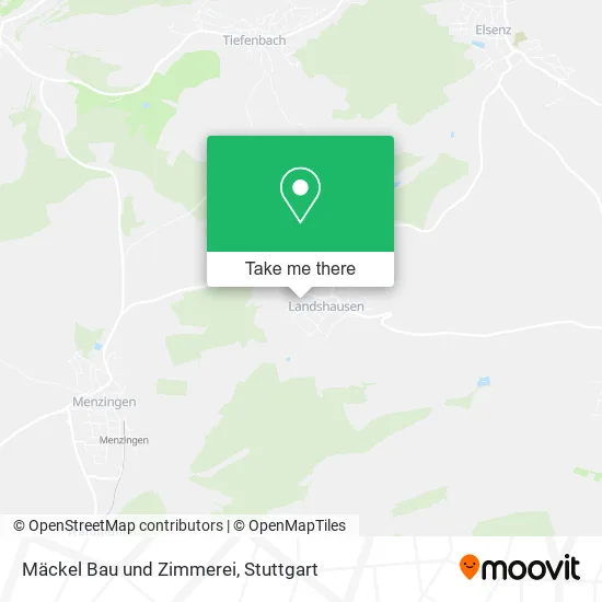 Mäckel Bau und Zimmerei map