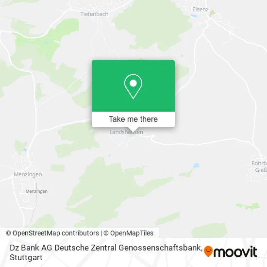 Карта Dz Bank AG Deutsche Zentral Genossenschaftsbank