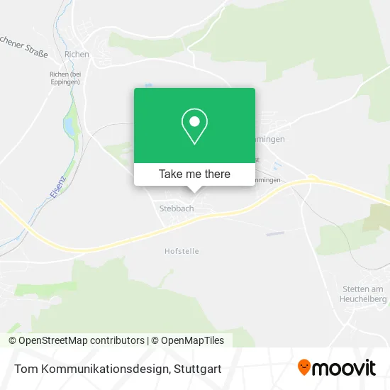 Карта Tom Kommunikationsdesign