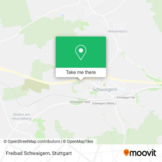 Карта Freibad Schwaigern