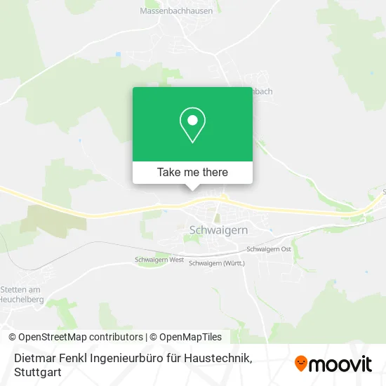 Карта Dietmar Fenkl Ingenieurbüro für Haustechnik
