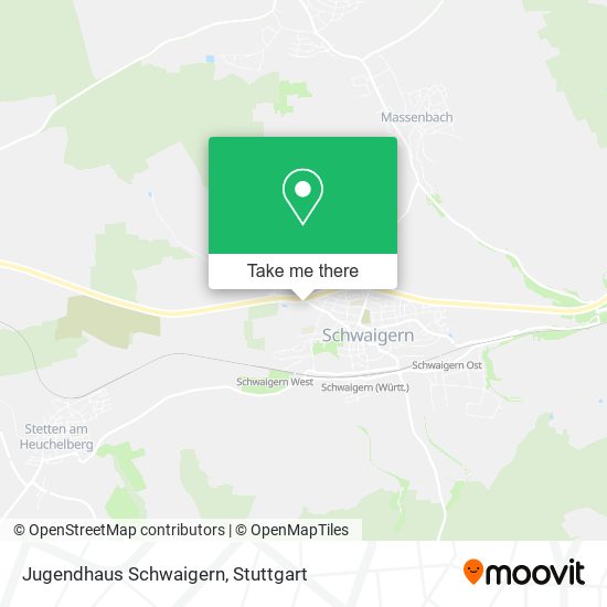 Jugendhaus Schwaigern map