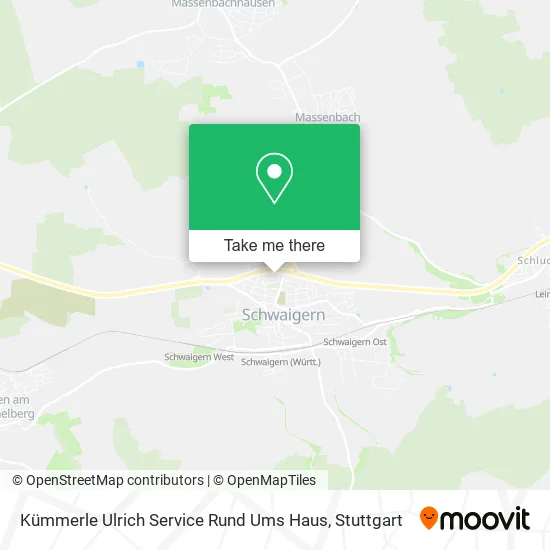 Карта Kümmerle Ulrich Service Rund Ums Haus