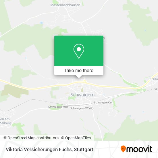 Карта Viktoria Versicherungen Fuchs