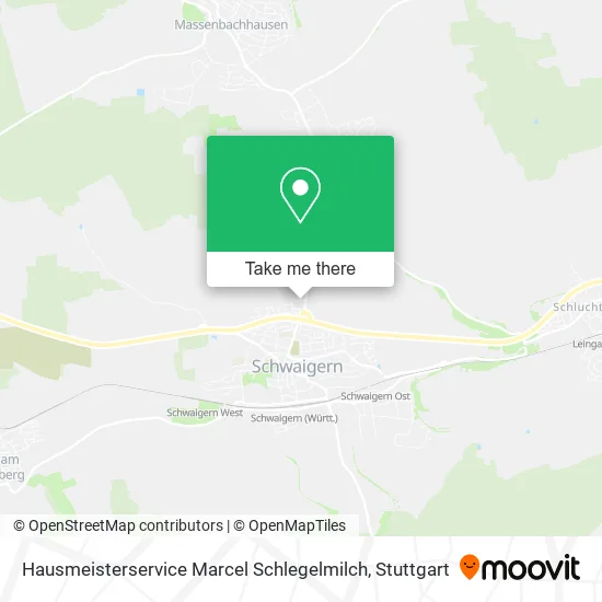 Карта Hausmeisterservice Marcel Schlegelmilch