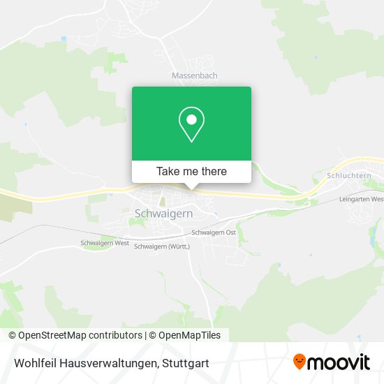 Карта Wohlfeil Hausverwaltungen