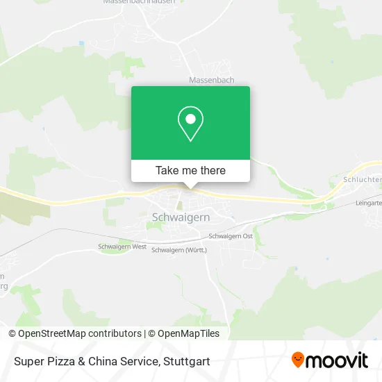 Карта Super Pizza & China Service